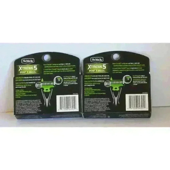 Schick Xtreme 5 Pivot Ball Men's Razor Blade Refills, 2 Boxes NEW Blades only - Picture 6 of 6